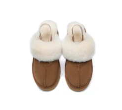UGG Slipper Women Sheepskin Wool Removable Strap Slingback Waffle Platform Sandals 27 UGG Slipper Women Sheepskin Wool Removable Strap Slingback Waffle Platform Sandals -Ugg ugg slippers removable strap slingback ugg slipper women waffle platform 6