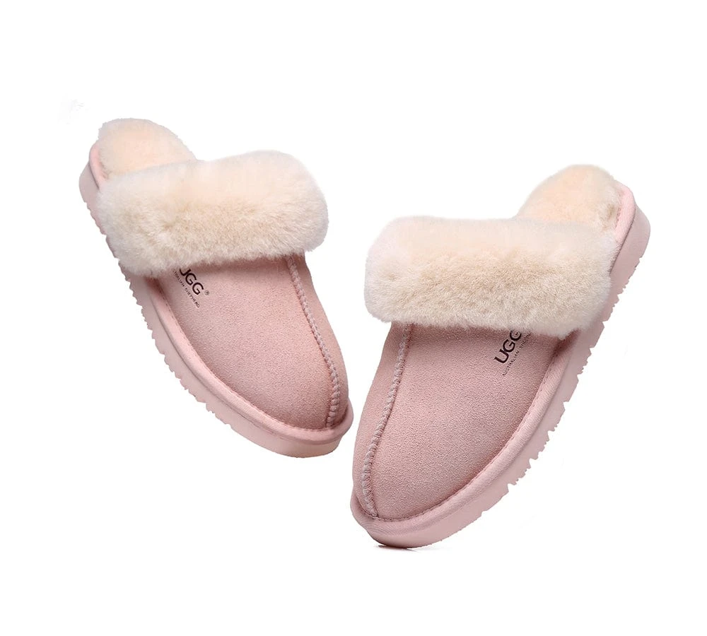 Australian Premium Sheepskin Wool Unisex Muffin Slipper 12 Australian Premium Sheepskin Wool Unisex Muffin Slipper - Image 12