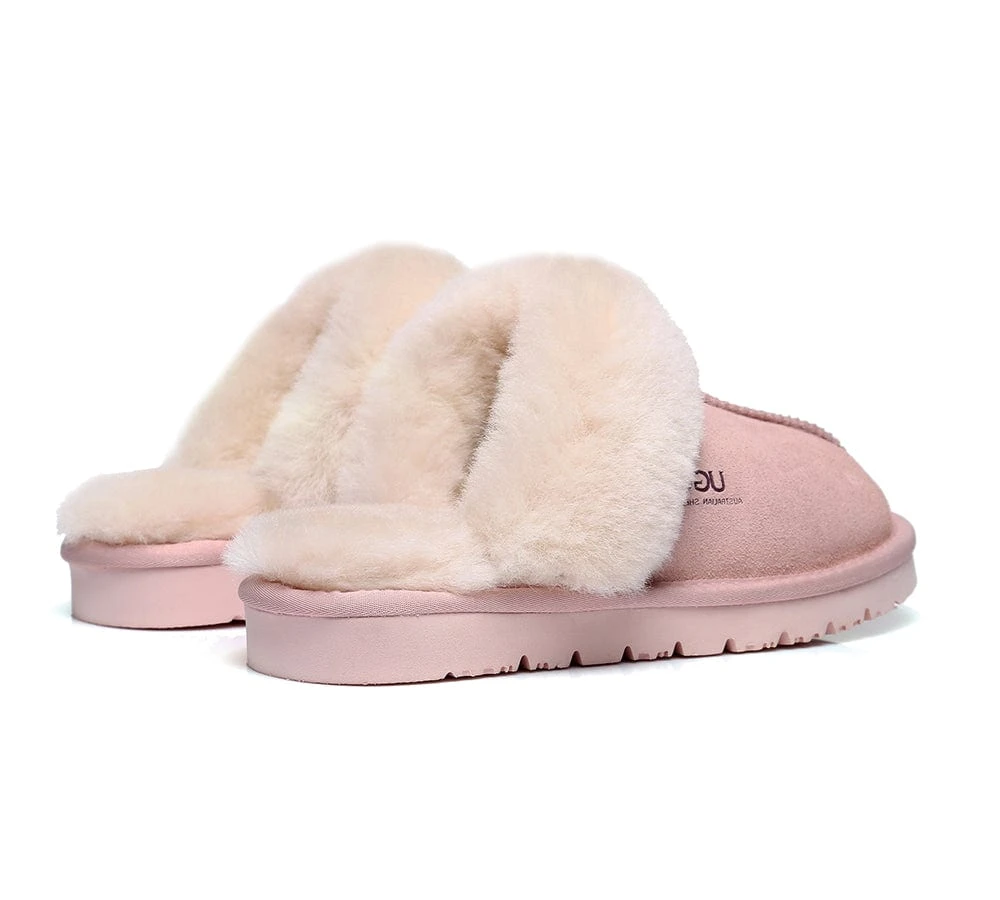 Australian Premium Sheepskin Wool Unisex Muffin Slipper 14 Australian Premium Sheepskin Wool Unisex Muffin Slipper - Image 14