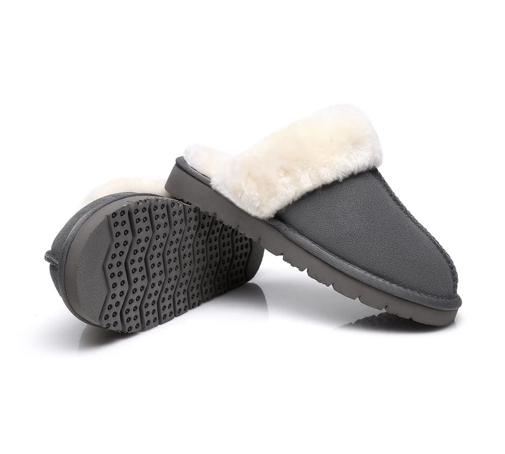 Australian Premium Sheepskin Wool Unisex Muffin Slipper 16 Australian Premium Sheepskin Wool Unisex Muffin Slipper - Image 16