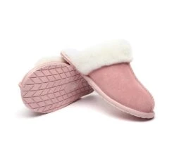UGG Slippers Australia Sheepskin Wool Home Slippers Rosa Scuff -Ugg ugg slippers ugg slippers australia premium sheepskin unisex scuff rosa 13