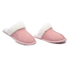 UGG Slippers Australia Sheepskin Wool Home Slippers Rosa Scuff -Ugg ugg slippers ugg slippers australia premium sheepskin unisex scuff rosa 14