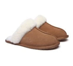 UGG Slippers Australia Sheepskin Wool Home Slippers Rosa Scuff -Ugg ugg slippers ugg slippers australia premium sheepskin unisex scuff rosa 2