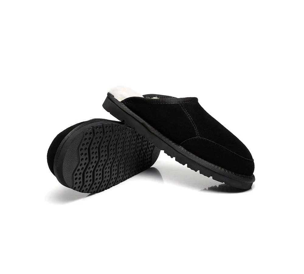 UGG Slippers Men Australian Genuine Sheepskin Wool Bred Scuffs 10 UGG Slippers Men Australian Genuine Sheepskin Wool Bred Scuffs - Image 10