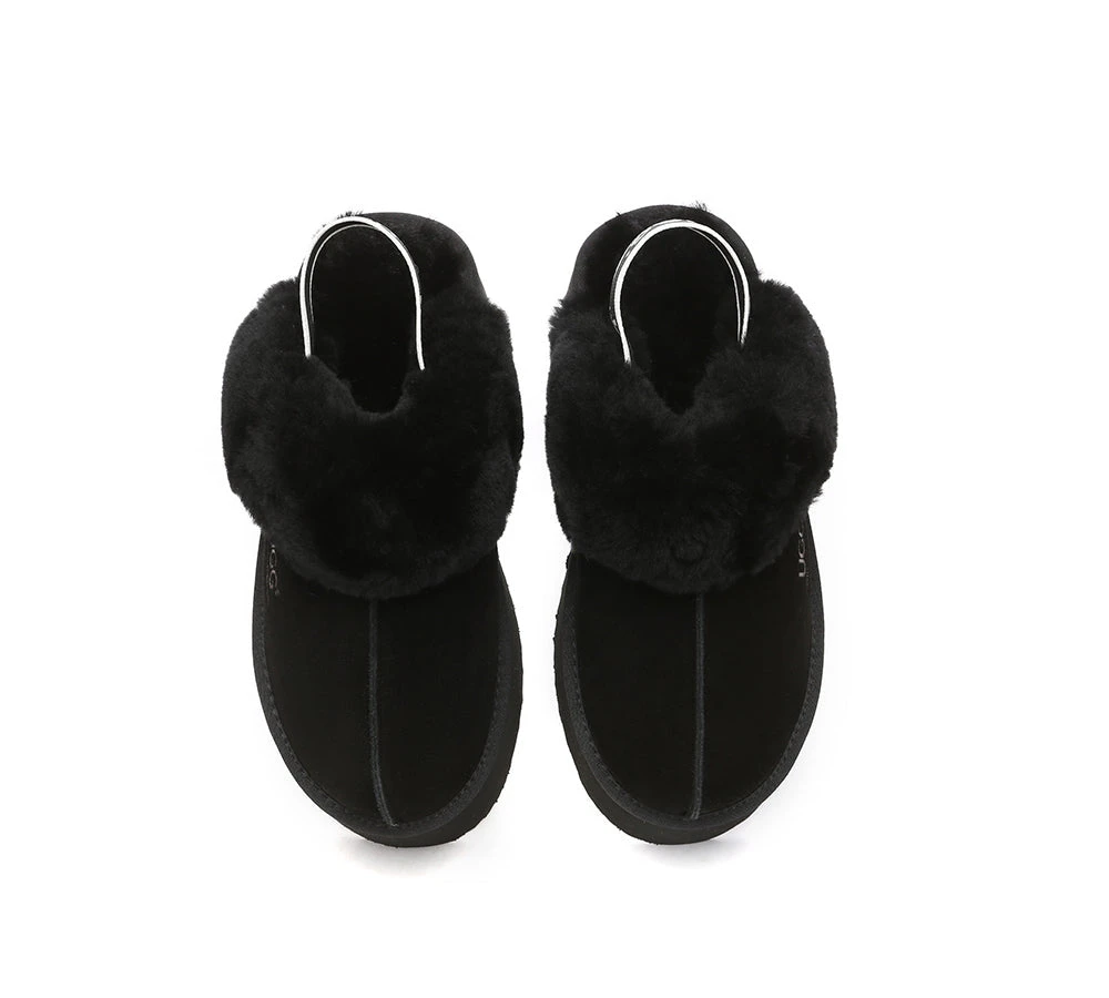 UGG Slippers Women Slingback Platform Slippers Muffin Plus 14 UGG Slippers Women Slingback Platform Slippers Muffin Plus - Image 14