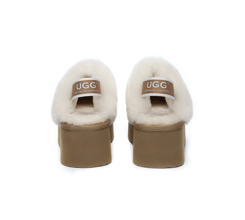 UGG Slippers Women Slingback Platform Slippers Muffin Plus 8 UGG Slippers Women Slingback Platform Slippers Muffin Plus - Image 8
