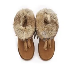 Sheepskin Ankle Fur Top Women Boots Urban Foxy -Ugg urban ugg sheepskin ankle fur top women boots urban foxy uggoutlet ugg boots chestnut au ladies 4 au men 2 eu 35 827686
