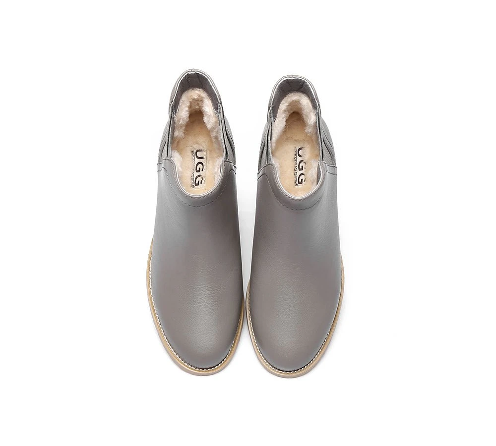 Urban Women Boots Fashion Ankle Heel Chelsea 7 Urban Women Boots Fashion Ankle Heel Chelsea - Image 7