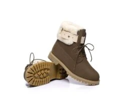 Urban Women Boots Lace Up Fashion Martin -Ugg urban women boots lace up fashion martin ugg boots chocolate au ladies 4 au men 2 eu 35 uggoutlet 8253852