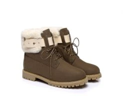Urban Women Boots Lace Up Fashion Martin -Ugg urban women boots lace up fashion martin ugg boots chocolate au ladies 4 au men 2 eu 35 uggoutlet 9221957